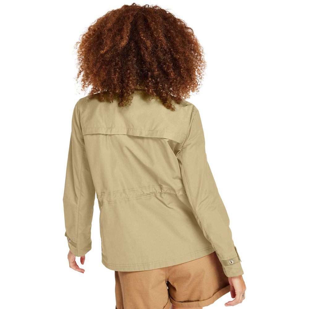 Jaqueta Feminino - Timberland Water-Resistant M65 Field - XWTRC0547 - Caqui